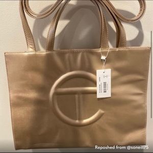 ☀️ NWT COPPER TELFAR SHOPPER Purse, Tote